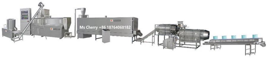 soufle soup pwosesis liy machin puff snacks processing line machine