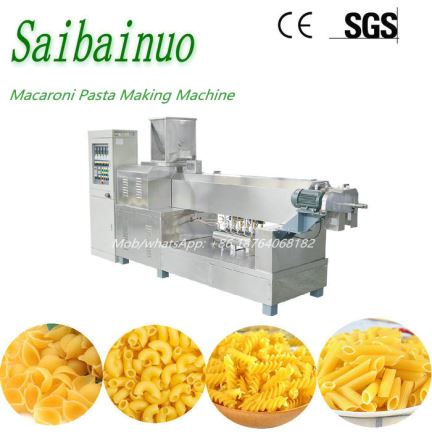 Macaroni pasta extruder
