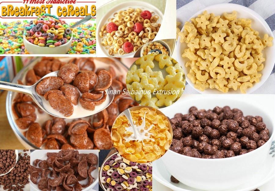 Breakfast Cereal Flakes Making Machine