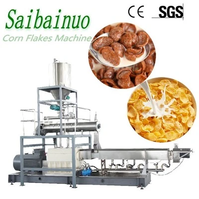 Instant Corn Flakes Dejene Sereyal Pwodiksyon Liy