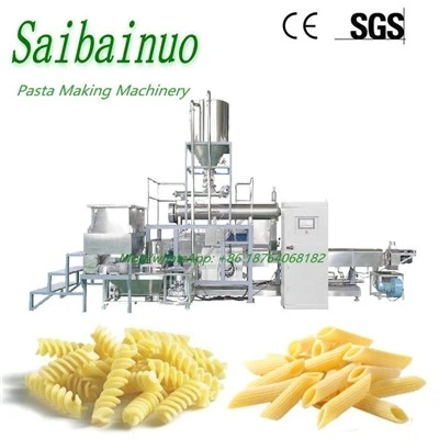 Italyen pasta fè liy pwodiksyon machin