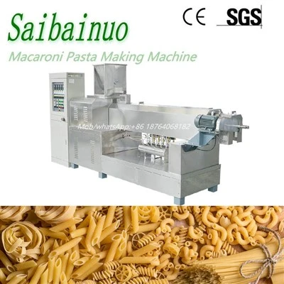 Endistriyèl Italyen pasta makawoni fè machin