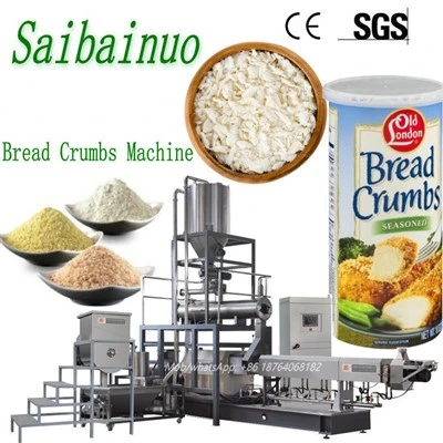 Pen Crumb extruder fè machin