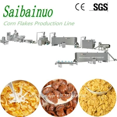Dejene sereyal extruder machin pwosesis liy
