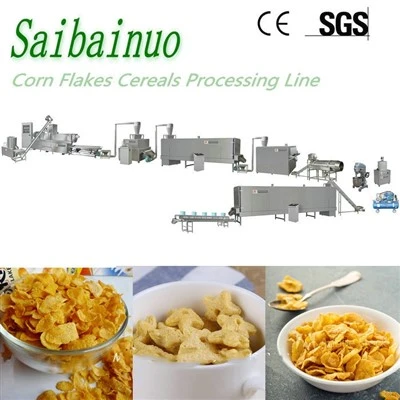 Mayi Flakes manje maten Sereyal Processing machin faktori