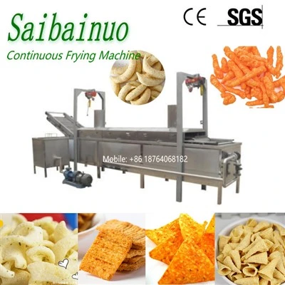 Kòn pòmdetè Chip extruder goute fri machin pwodiksyon liy