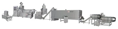Endistriyèl Chinwa Supplier Twin Screw Extruder Puff Snack Machine