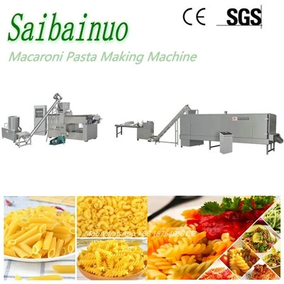 Pasta Italyen ak makawoin Liy pwodiksyon totalman otomatik